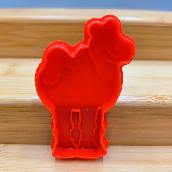 Vtg Kenner GMFGI Animal Ark Play Doh Cookie Cutters Camel Lion Horse Sheep Bear - Picture 4 of 5